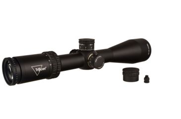 Image of Trijicon Tenmile TM2550 5-25x50mm Rifle Scope, 30 mm Tube, Second Focal Plane, Black, Red MRAD Center Dot Reticle, Mil Rad Adjustment, 3000011
