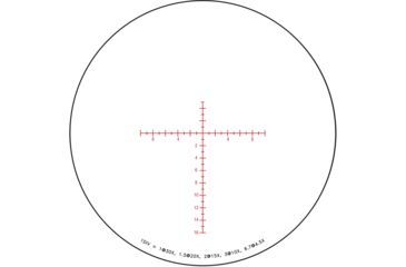 Image of Trijicon Tenmile TM5056 5-50x56mm Rifle Scope, 34 mm Tube, Second Focal Plane, Black, Green/Red MOA Long Range Reticle, MOA Adjustment, 3000016