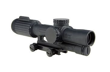 Image of Trijicon VCOG 1-6x24 Green Horseshoe Dot/Crosshair Rifle Scope .308/175gr Thumb Screw Mount, Black VC16-C-1600045