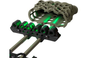 Image of Trophy Ridge Hex Light Quiver 1004957, Olive/Black, AQ110OG