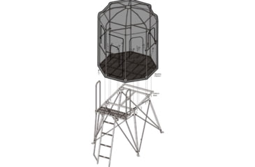 Image of Trophy Treestands Dlux Tower, 5ft, TT818-5