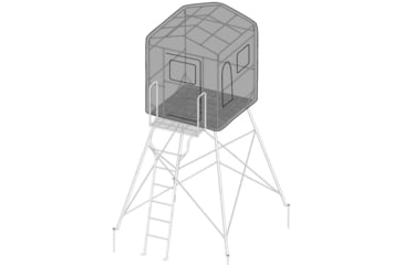 Image of Trophy Treestands Firetower Tree Stand, 15.6ft, TT809