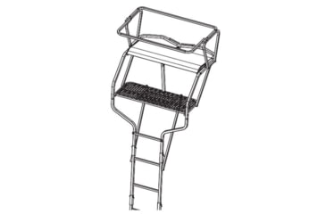 Image of Trophy Treestands Sightline Deluxe Tree Stand - Highview, 15ft, HVD202