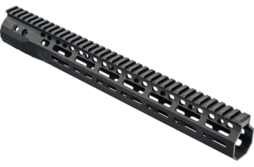 Image of Troy Industries SOCC Gen 2 Free Float M-LOK Handguard AR-15 Aluminum Battle Rail, Black, 15.125in, SRAI-SR1-15BT-G2