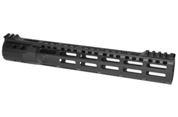 Image of Troy Industries X Series Free Float M-LOK Handguard AR-15 Aluminum Battle Rail, Black, 12.5in, SRAI-SR1-12BT-X2
