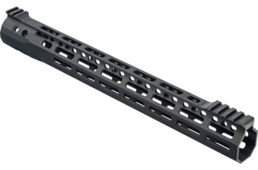 Image of Troy Industries X Series Free Float M-LOK Handguard AR-15 Aluminum Battle Rail, Black, 15.125in, SRAI-SR1-15BT-X2