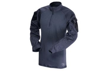 Image of TRU-SPEC 1/4 Zip Tactical Response Shirt - Men's, Extra Small, Regular, Navy/Navy, 2567002