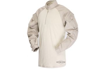 Image of TRU-SPEC 1/4 Zip Tactical Response Shirt - Men's, Medium, Regular, Khaki/Sand, 2564004