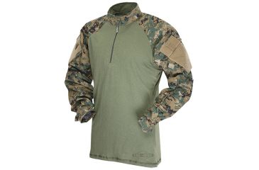 Image of TRU-SPEC 1/4 Zip Tactical Response Shirt - Men's, 3XL, Regular, Olive Drab/Woodland Digital, 2569008