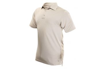 Image of Tru-Spec 24-7 Mens SL Performance Polo 100% Poly, Silver Tan, 4XLarge Regular 4494009
