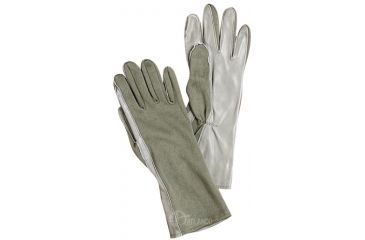 Image of 5Star 3826001 Sage Nomex Leather Palm Flight Gloves