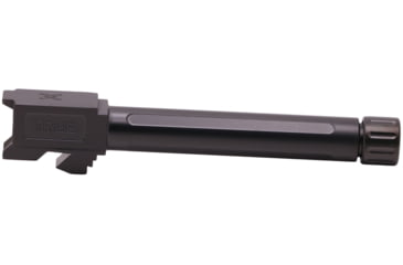 Image of True Precision Glock 17 Threaded Barrel, 1/2x28, Black DLC, TP-G17B-XTBC