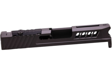 Image of True Precision Glock 43 Slide, 17-4 Stainless Steel, Black DLC, TP-G43S-BC-RMS