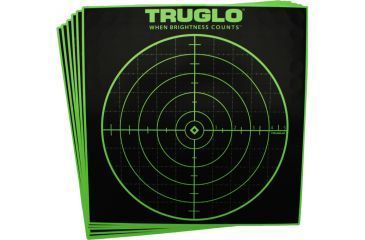 Image of TruGlo 100 Yard Target, 12in. x 12in., 6 Pack, TG-TG10A6