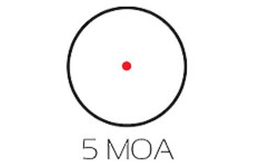 Image of TruGlo 40mm, Black, Red-Dot Sight, TG-TG8040B