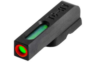 Image of TruGlo Brite-Site TFX Pro Sight Set For CZ 75 Series, Green Rear, Green With Orange Focus Lock Front Sight, TG-TG13CZ1PC