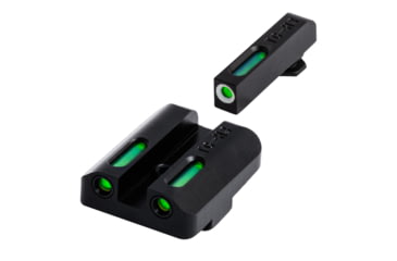 Image of TruGlo TFX Glock High Glock 20/21/25/28/29/30/31/32 3 Dot Green Sight, TG-TG13GL2A