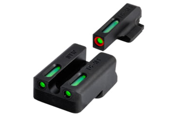 Image of TruGlo TFX Pro Sight Set for Novak 270/450, Orange Accent, TG-TG13NV2PC