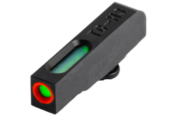 Image of TruGlo TFX PRO Tritium/Fiber Optic Sight Set, Green w/Orange Outline Front, Green Rear, Walther PPS M2, Black, TG-TG13WA4PC