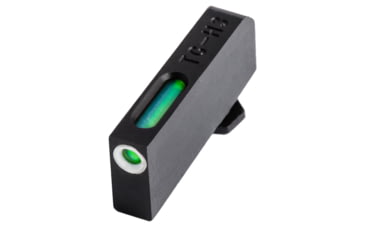 Image of TruGlo TG13GLFST TFX Day/Night Sights MOS Adapter Set for 9mm, .40, and .45 Glock 17/19/34/35/41 Gen 4, Tritium, Green w/White Outline, Black, TG-TG13GLFST