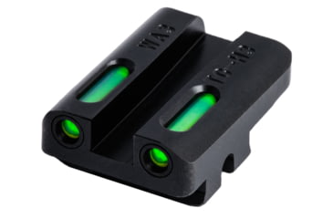 Image of TruGlo TFX Day/Night Sights Walther CCP Steel Green Tritium/Fiber Optic, TG-TG13WA3A