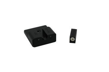 Image of TruGlo Tritium Pro Handgun Sight Set for Taurus Millennium G2, Slim 709, 740, White Focus Lock Ring, TG-TG231T2W