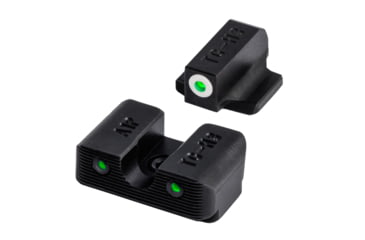 Image of TruGlo Tritium Pro Handgun Sight Set for Kahr, White Focus Lock Ring, TG-TG231A1W