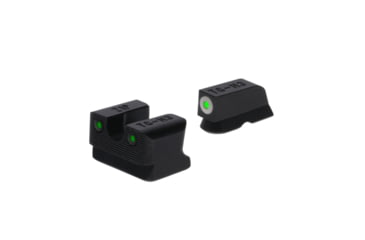 Image of TruGlo Tritium Pro Handgun Sight Set for Kimber, White Focus Lock Ring, TG-TG231K1W