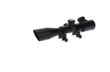 Image of TruGlo Tru-Brite Xtreme Tactical Compact 4x32mm Rifle Scope W/ Rings, Red/Green Illuminated Mil-Dot Reticle, TG-TG8504TL
