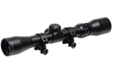 Image of TruGlo Trushot Rifle Scope 2-7x32mm Duplex Reticle Matte Black Finish Includes Rings, TG-TG852732B