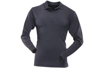 Image of Tru-Spec Polo Shirt, 24-7 Performance Navy Long Sleeve, 2Xl 4409007