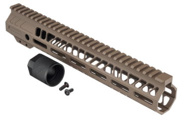 Image of TRYBE Defense AR-15 M-LOK 12in Lightweight Handguard w/ Full Rail, Flat Dark Earth, 12 Inch, HDG12FR-FDE
