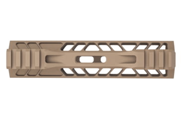 Image of TRYBE Defense AR-15 M-LOK 7in Extra Lightweight Handguard w/ Cut-Away Rail, Flat Dark Earth, 7 Inch, HDG7CR-FDE
