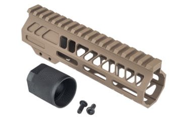 Image of TRYBE Defense AR-15 M-LOK 7in Lightweight Handguard w/ Full Rail, Flat Dark Earth, 7 Inch, HDG7FR-FDE