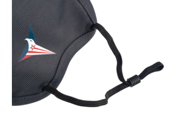 Image of TRYBE Defense Breathing Armor Reusable 4 Layer Water Repellent Face Mask, Gray, One Size Fits All TRBMASK-1