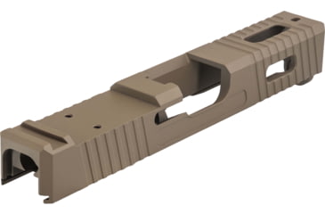 Image of TRYBE Defense Glock 19 Pistol Slide, Glock 19, Gen 3, Viper Cut, FDE Cerakote, SLDG19G3VPR-FDE