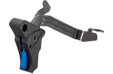 Image of TRYBE Defense Glock 43X Trigger, Black/Blue, GLKTRG43X-BK/BL