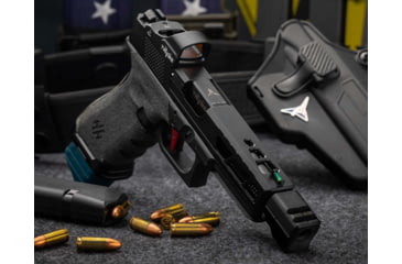 Image of TRYBE Defense High Glow Fiber Optic Night Sights for Glock