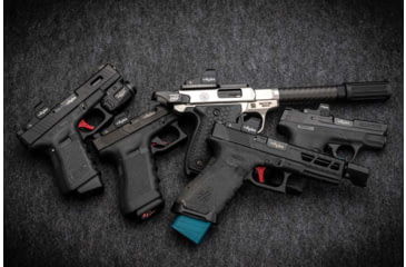 Image of TRYBE Defense High Glow Fiber Optic Night Sights for Glock