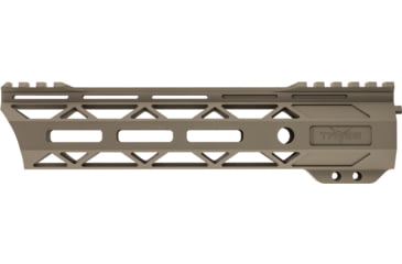 Image of TRYBE Defense Magnesium Alloy Go Fast Ultra Lightweight Handguard, Cut Top Rail, M-LOK, FDE, 9in, MGHDG-V2-9CR-FDE