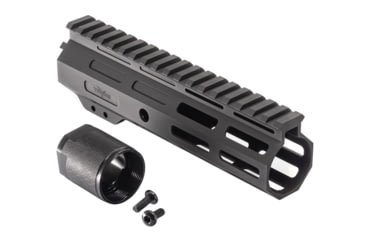 Image of TRYBE Defense Magnite Ultra Function Lightweight Handguard, Full Top Rail, M-LOK, Black, 7in, MGHDG-V1-7FR-BL