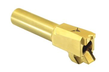 Image of TRYBE Defense Match Grade Non Threaded Pistol Barrel, S&amp;W M&amp;P Shield, Gold TIN, PBSWSH-TIN