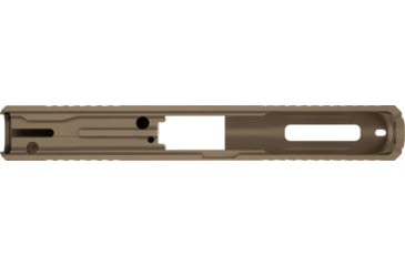 Image of TRYBE Defense Pistol Slide, Glock 17, Gen 3, Venom Cut, FDE Cerakote, SLDG17G3VNM-FDE