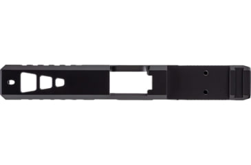 Image of TRYBE Defense Pistol Slide, Glock 17, Gen 3, Viper Cut, Version 2, Black Cerakote, No Base Plate Included, SLDG17G3VPRV2-BN