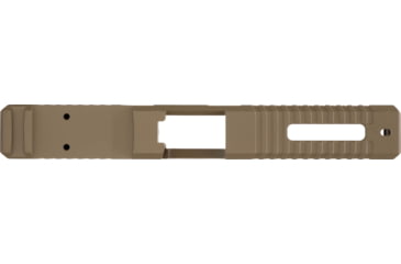 Image of TRYBE Defense Pistol Slide, Glock 17, Gen 4, DeltaPoint Pro Cut, Version 1, FDE Cerakote, SLDG17G4DP-FDE