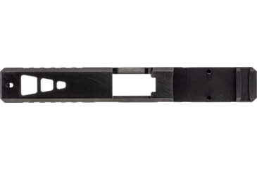 Image of TRYBE Defense Pistol Slide, Glock 17, Gen 4, RMR Cut, Version 2, Black Cerakote, No Base Plate Included, SLDG17G4RMRV2-BN