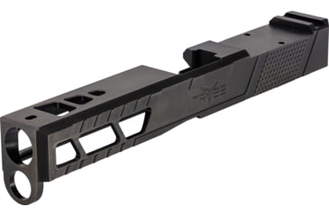 Image of TRYBE Defense Pistol Slide, Glock 17, Gen 4, RMR Cut, Version 2, Black Cerakote, No Base Plate Included, SLDG17G4RMRV2-BN