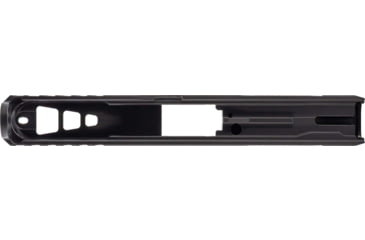 Image of TRYBE Defense Pistol Slide, Glock 17, Gen 4, Viper Cut, Version 2, Black Cerakote, No Base Plate Included, SLDG17G4VPRV2-BN