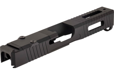 Image of TRYBE Defense Pistol Slide, Glock 17, Gen 5, RMR Cut, Version 1, Black Cerakote SLDG17G5RMR-BN