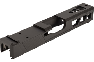 Image of TRYBE Defense Pistol Slide, Glock 19, Gen 3, Viper Cut, Version 2, Black Cerakote, No Base Plate Included, SLDG19G3VPRV2-BN